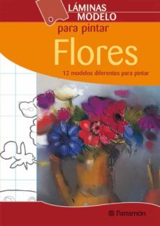 laminas modelo para pintar flores (12 modelos)-9788434226258