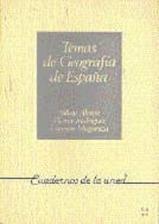 temas de geografia de españa (uned) (4ª ed.)-9788436220858