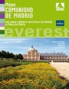 mapa de carreteras de comunidad de madrid 2010: con plano calleje ro del centro de madrid y plano de metro (serie verde)-9788444130958