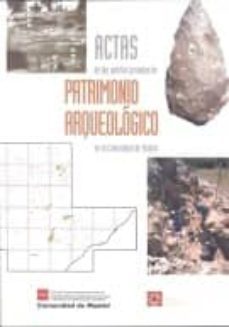 actas v jornadas patrimonio arqueologico comunidad de madrid-9788445133958