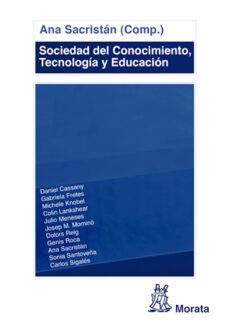 sociedad del conocimiento, tecnologia y educacion (ebook)-9788471127358
