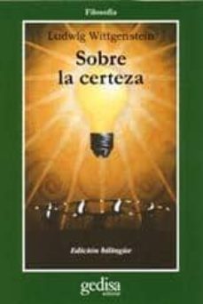 sobre la certeza-9788474322958