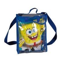 bob esponjarekin. bizkar-zorroa: peluxea eta bi liburutxo-9788482632858