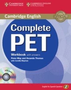 complete pet: workbook with answers with audio cd-9788483237458