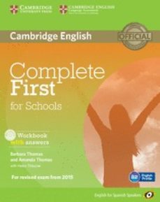 complete first for schools for spanish speakers workbook with ans wers with audio cd-9788483239858