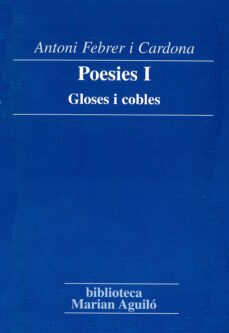 poesies i (gloses i cobles)-9788484157458