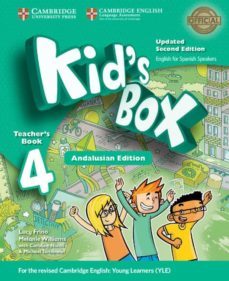 kid's box level 4 teacher's book updated english for spanish speakers 2nd edition-9788490362358