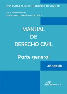 manual de derecho civil. parte general 4ª ed.-9788490855058