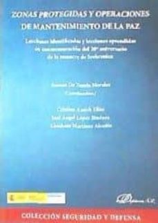 zonas protegidas y operaciones de mantenimiento de la paz-susana de tomas morales-9788490858158