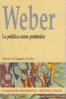 la politica como profesion-max weber-9788497426558