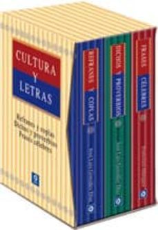 cultura y letras (pack 3 libros)-9788497949958