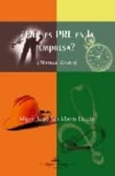 ¿que es prl en la empresa?-9788498212358