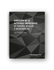 direccion de la actividad empresarial de pequeños negocios o microempresas-9788498395358