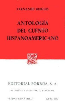 antologia del cuento hispanoamericano-fernando burgos-9789684524958