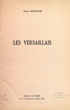 les versaillais (ebook)-pierre angrand-9791041045358