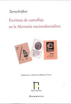 tarnschriften. escritura de camuflaje en la alemania nacionalsoci alista-9791399149258