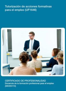 uf1646 - tutorizacion de acciones formativas para el empleo (ebook)-zaida estevez aparicio-cdlel00000458