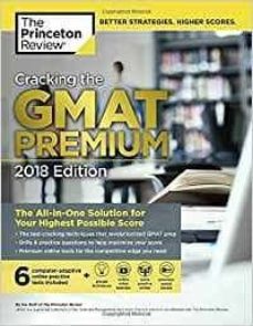 the princeton review cracking the gmat 2018: the all-in-one solution for your highest possible score-9780451487568