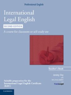 international legal english: teacher s book-9780521279468