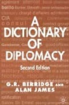 a dictionary of diplomacy (2nd ed)-9781403915368
