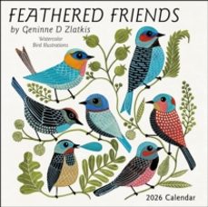 feathered friends 2026 wall calendar-geninne d zlatkis-9781524898168