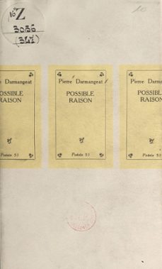 possible raison (ebook)-pierre darmangeat-9782232134968