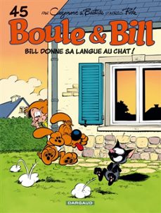 boule et bill. vol. 45. bill donne sa langue au chat-9782505126768