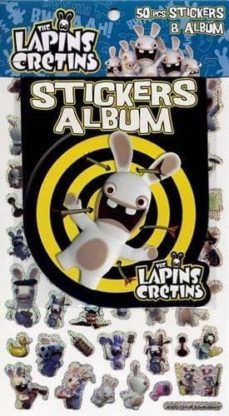 lapin cretin n1 50 stickers +-9782840645368