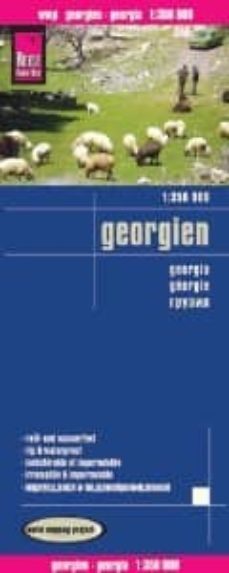georgia, mapa de carreteras impermeable (escala 1:800000)-9783831772568