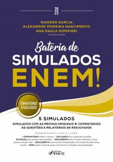 bateria de simulados para o enem - 1ª ed - 2023 (ebook)-wander garcia-alexandre moreira nascimento-ana paula dompieri-9786555158168
