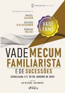 vade mecum familiarista e de sucesses - 3ª ed - 2026 (ebook)-rafael calmon-gustavo d´alessandro-rodrigo mazzei-9786561209168