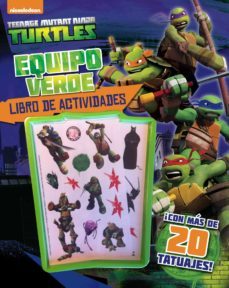 las tortugas ninja. equipo verde. libro de actividades-9788408143468