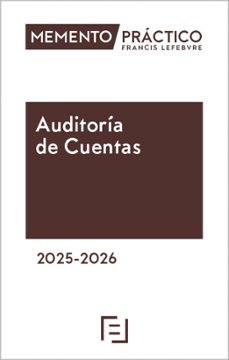 memento practico auditoria de cuentas 2025-2026-9788410431768