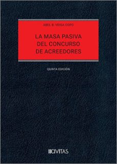 masa pasiva del concurso de acreedores 2025-abel b. veiga copo-9788411637268