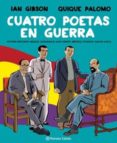 cuatro poetas en guerra (novela gráfica)-ian gibson-9788413420868