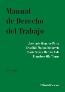 manual de derecho del trabajo 2025-jose luis monereo perez-9788413699868