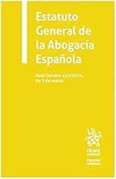 estatuto general de la abogacia española-9788413972268