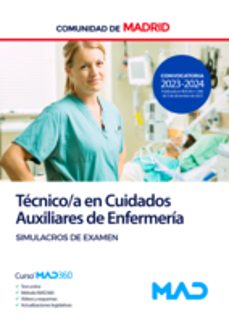 tecnico/a en cuidados auxiliares de enfermeria de la comunidad de madrid-9788414277768