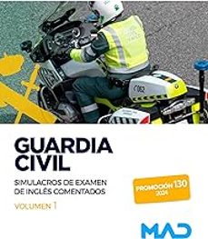guardia civil. simulacros de examen de ingles comentados-9788414278468