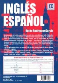 ingles español desplegable-belen rodriguez garcia-9788416373468