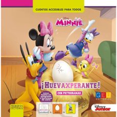 cuento con pictogramas disney: minnie. ¡huevaxperante!-9788416729968
