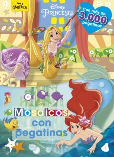 princesas: mosaicos con pegatinas-9788416917068