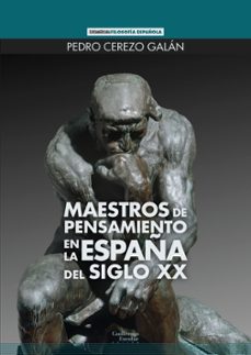 maestros de pensamiento en la españa del siglo xx-9788418981968