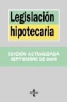legislacion hipotecaria (24ª ed.)-9788430949168