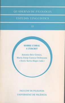 sobre l oral i l escrit-9788437033068