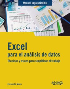 excel para el análisis de datos-fernando mayo-9788441551268
