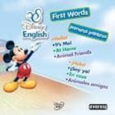 disney english: first words (primeras palabras) + dvd-9788444166568