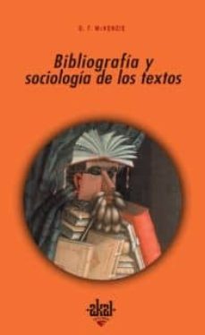 bibliografia y sociologia de los textos-d. f. mckenzie-9788446016168
