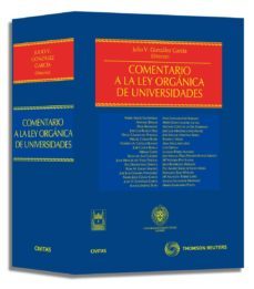 comentario a la ley organica de universidades-9788447025268