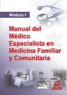 manual del medico especialista en medicina familiar y comunitaria-antonio caballero oliver-9788466507868